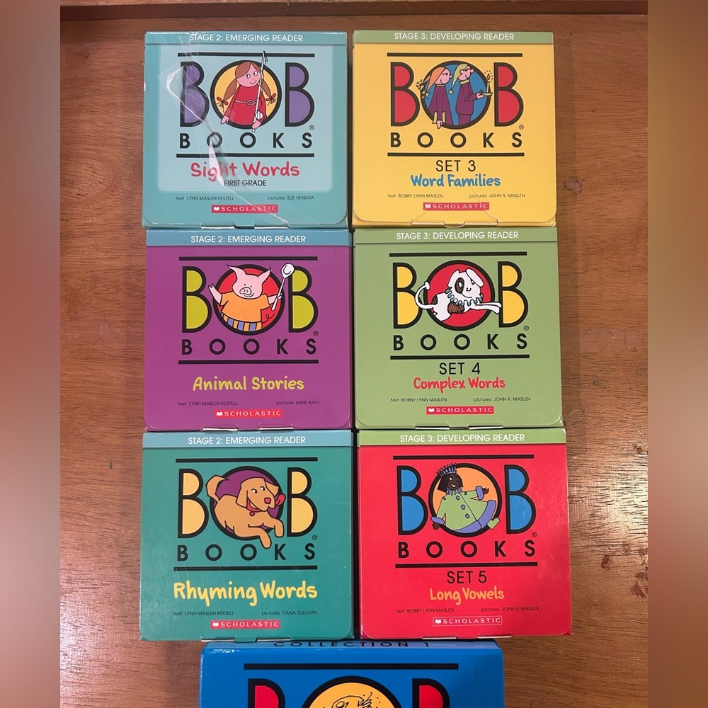 BOB Books: Stage 2 and Stage 3 sets